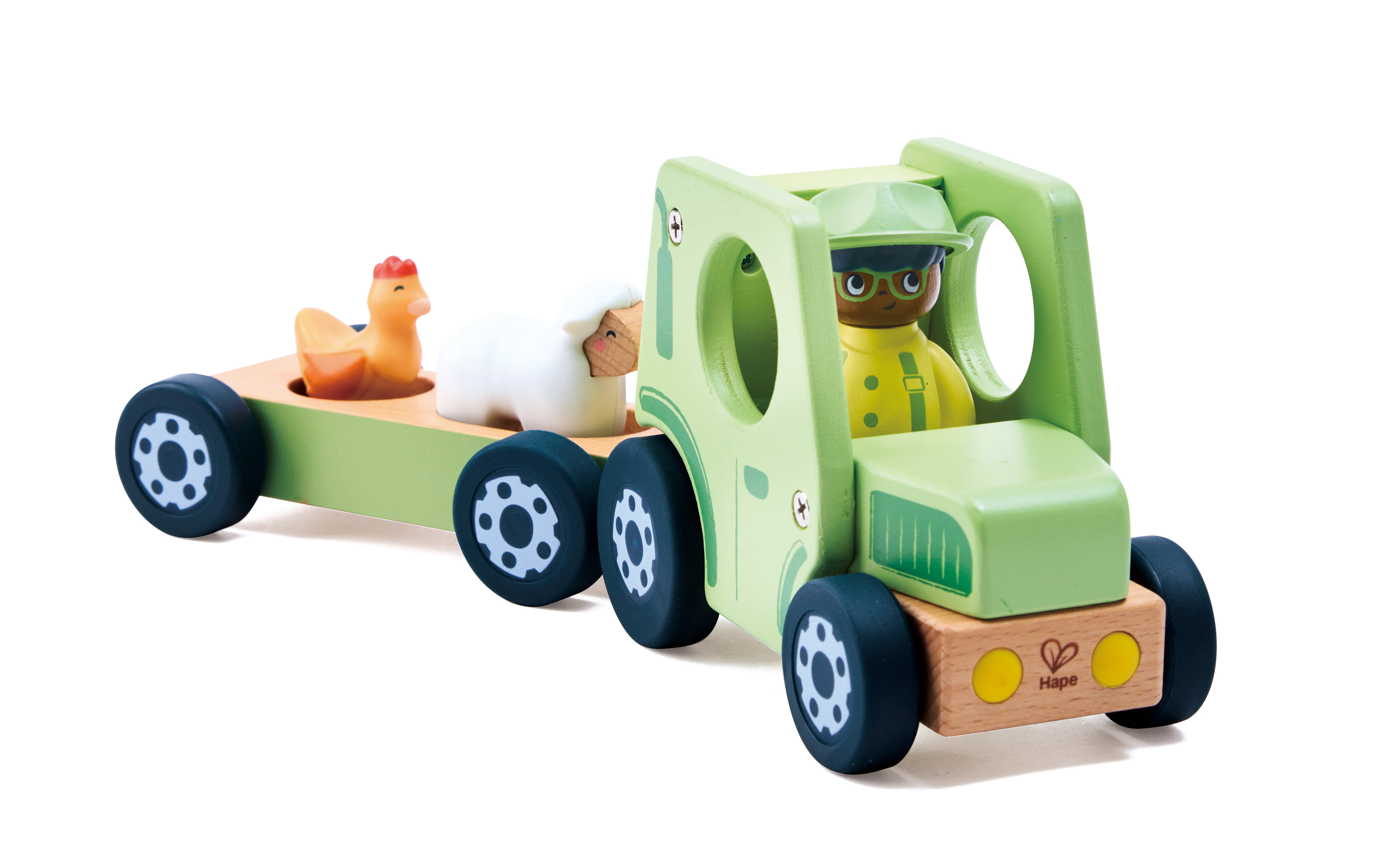 Hape The Rumbling Tractor With Sound