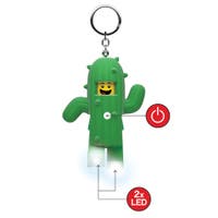 LEGO CLASSIC, CACTUS BOY, nøklering med LED-lys