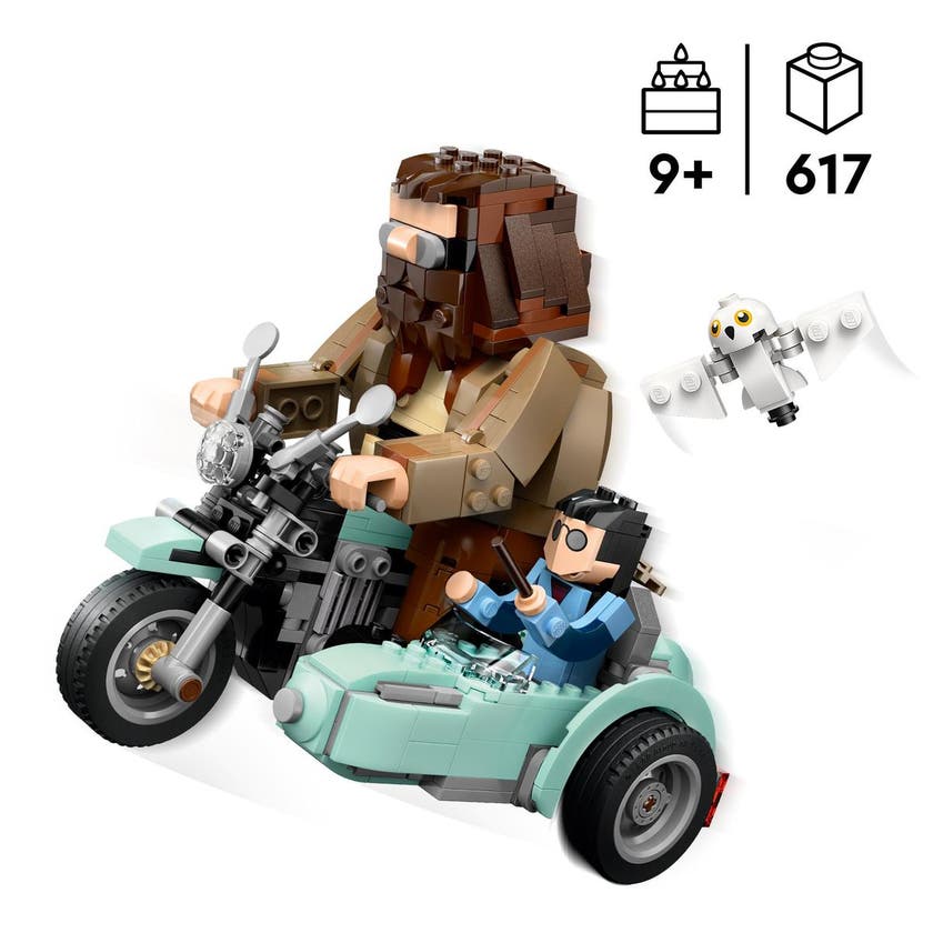LEGO Harry Potter TM 76443, Hagrids og Harrys motorsykkeltur