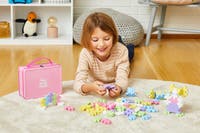 Plus-Plus BIG 3D Byggesett 70 deler i metallboks (Pastell)