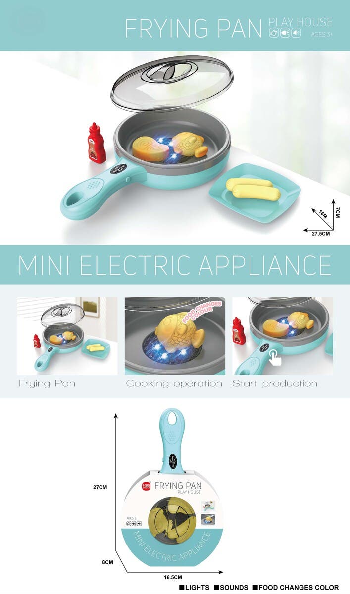 PAP - Stekepanne med lyd og lys