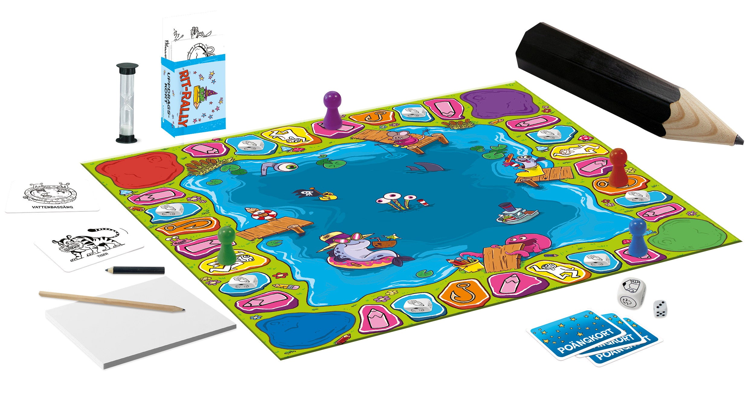 Spill - Tegne og Mimre