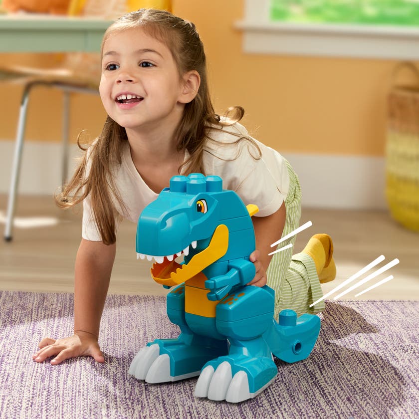 MEGA BLOKS Build & Chomp dinosaur