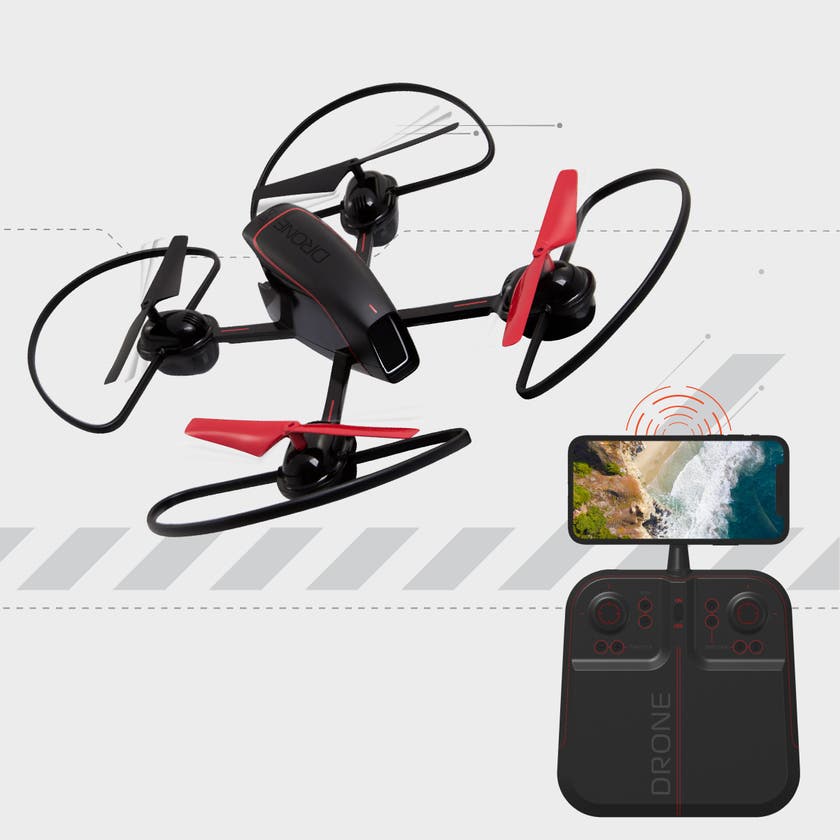 Sharper Image Mach 10, videodrone med kamera