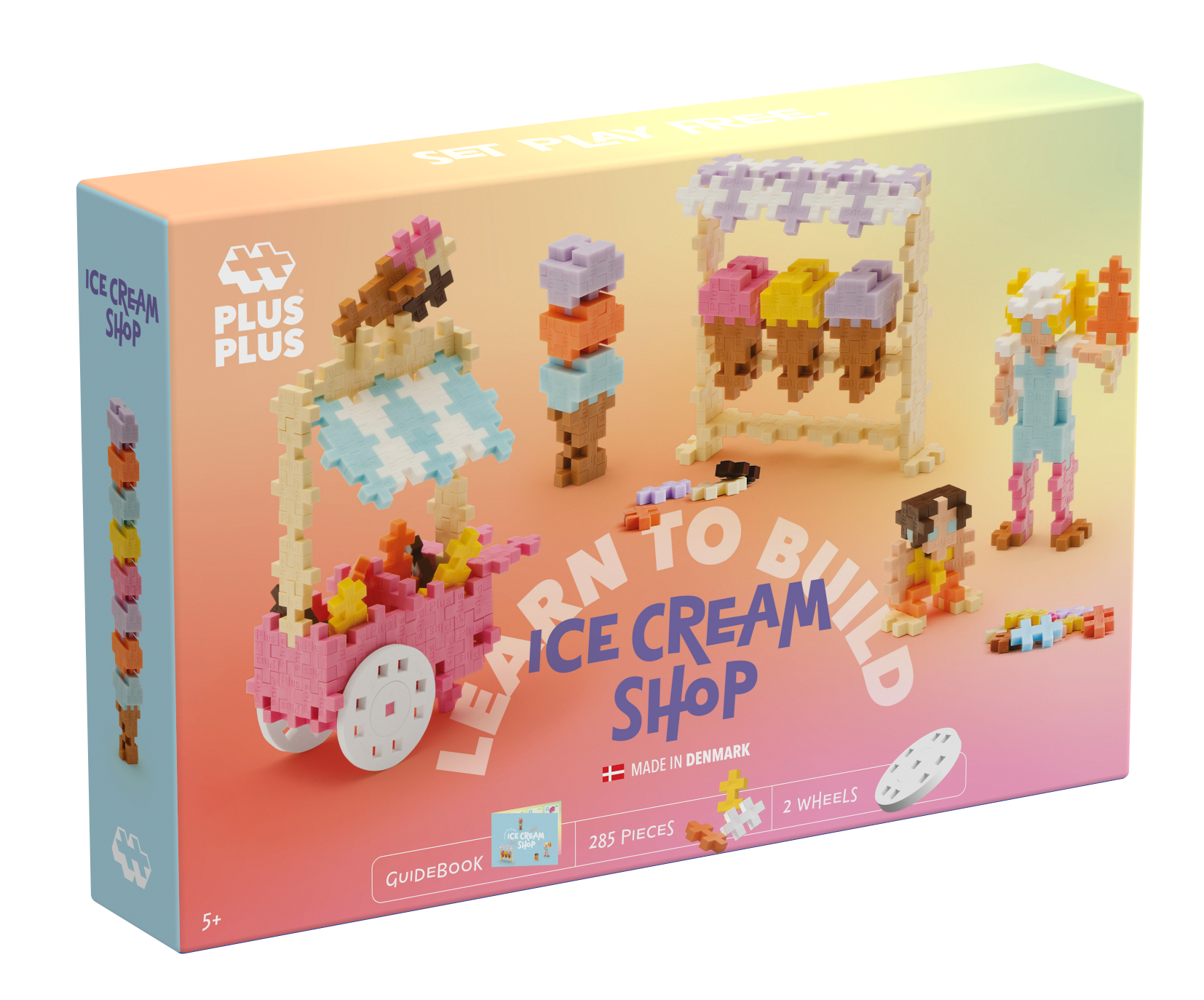 Plus-Plus Learn to Build – Isbutikk, 285 deler