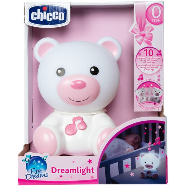 Chicco Dreamlight nattlampe rosa