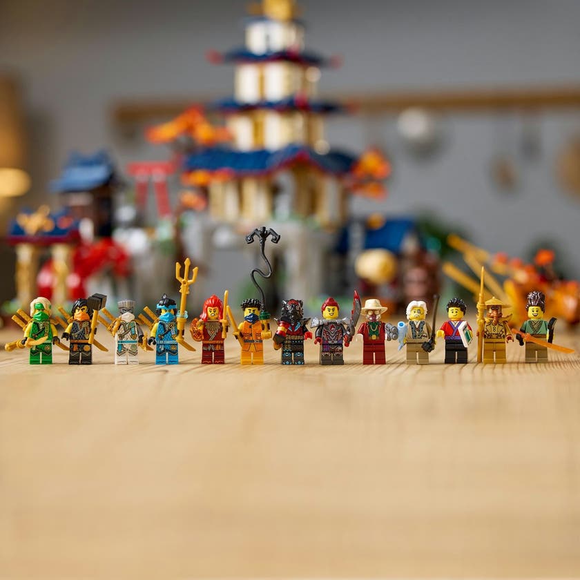 LEGO Ninjago 71814, Turneringens tempelby