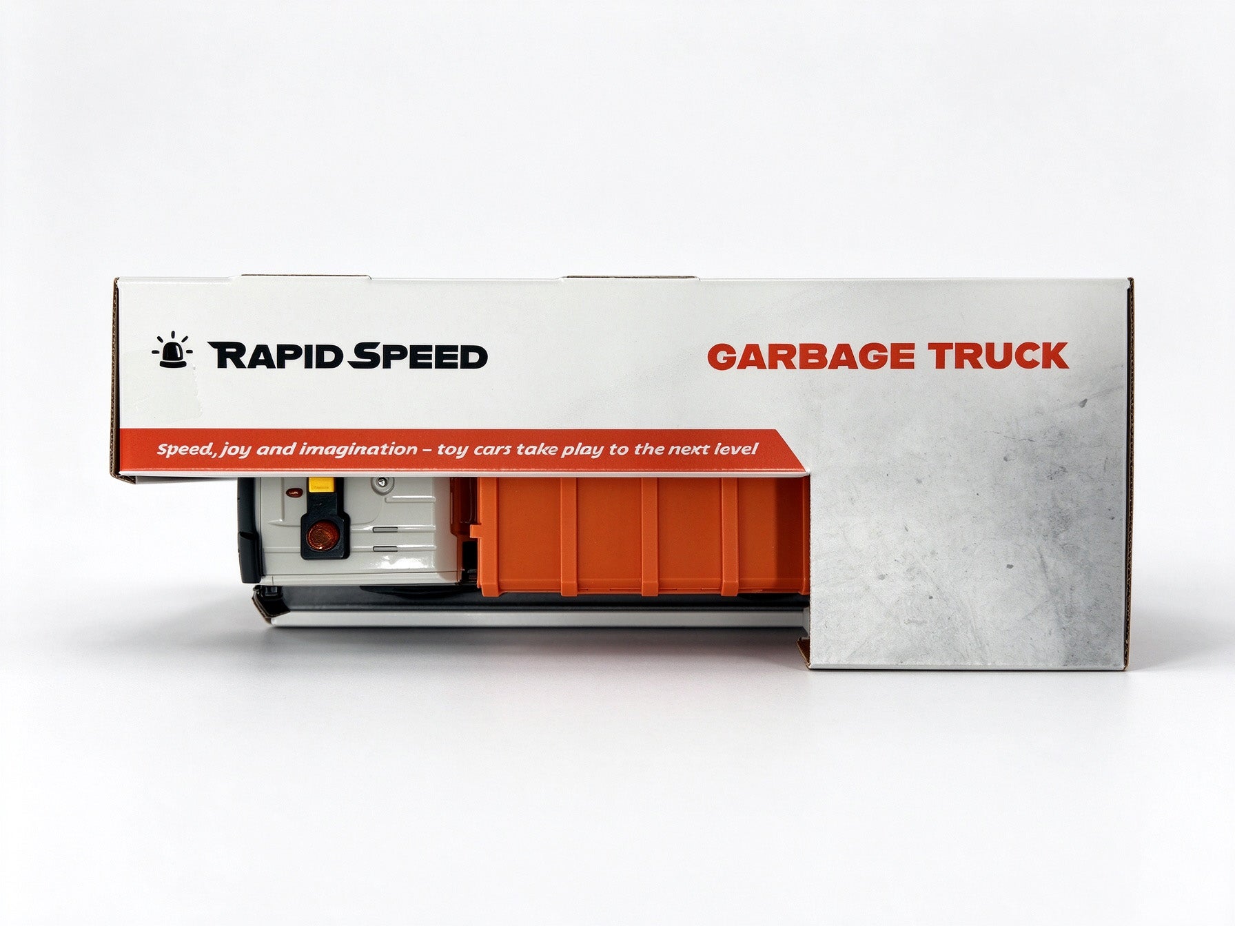 Rapid Speed, Søppelbil orange