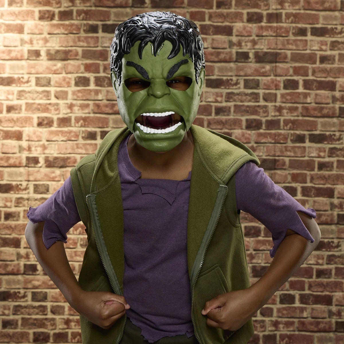 Spiderman Raging Hulk-maske