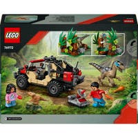 LEGO Jurassic World 76972, Terrengflukt med raptor