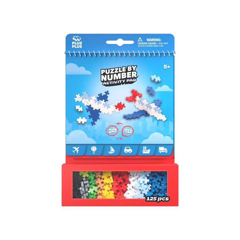 Plus-Plus Aktivitetspad – Transport