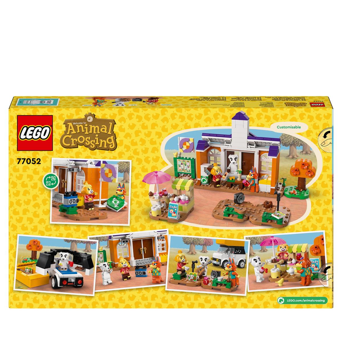 LEGO Animal Crossing 77052, K.K.s konsert på Plaza