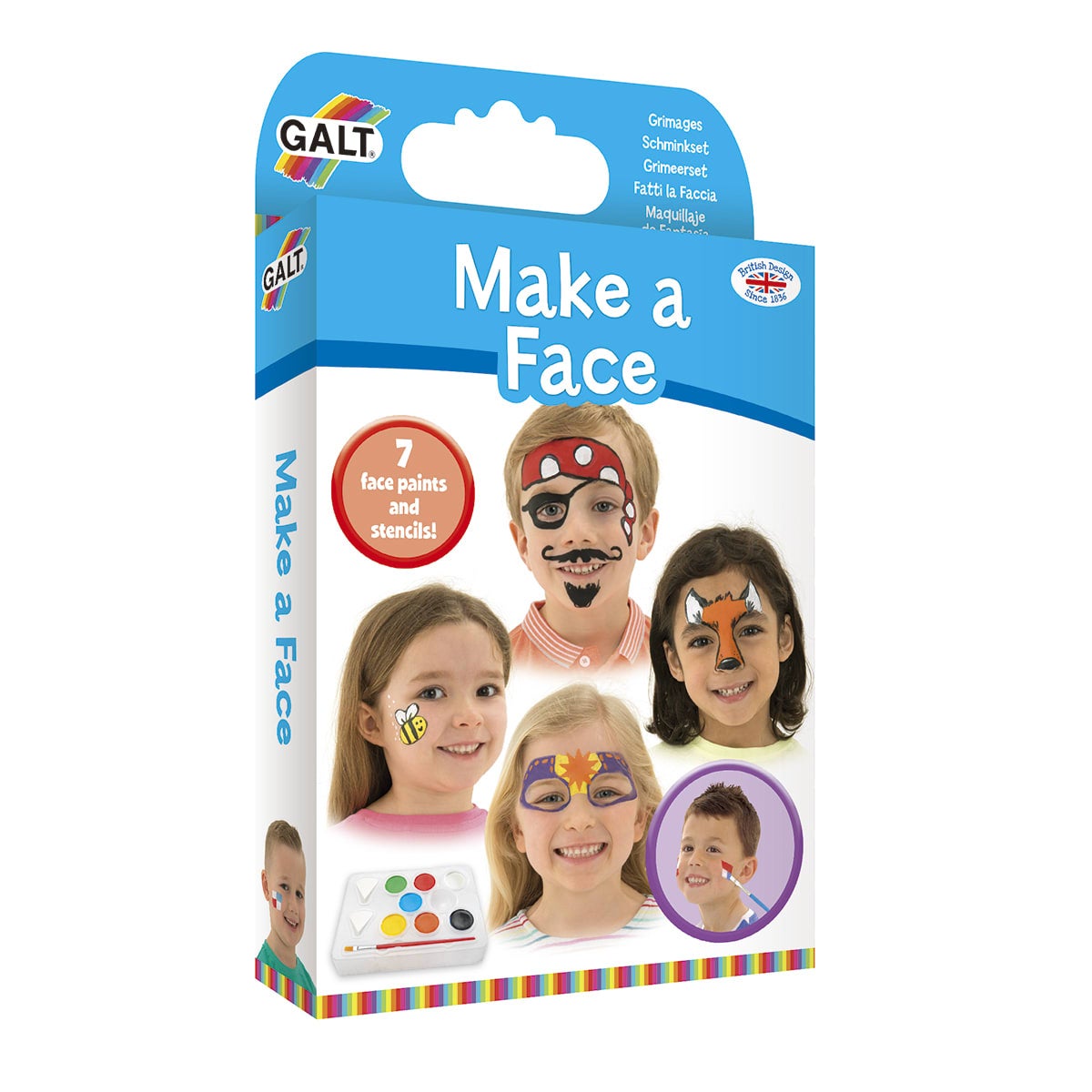 Galt, Ansiktsmaling