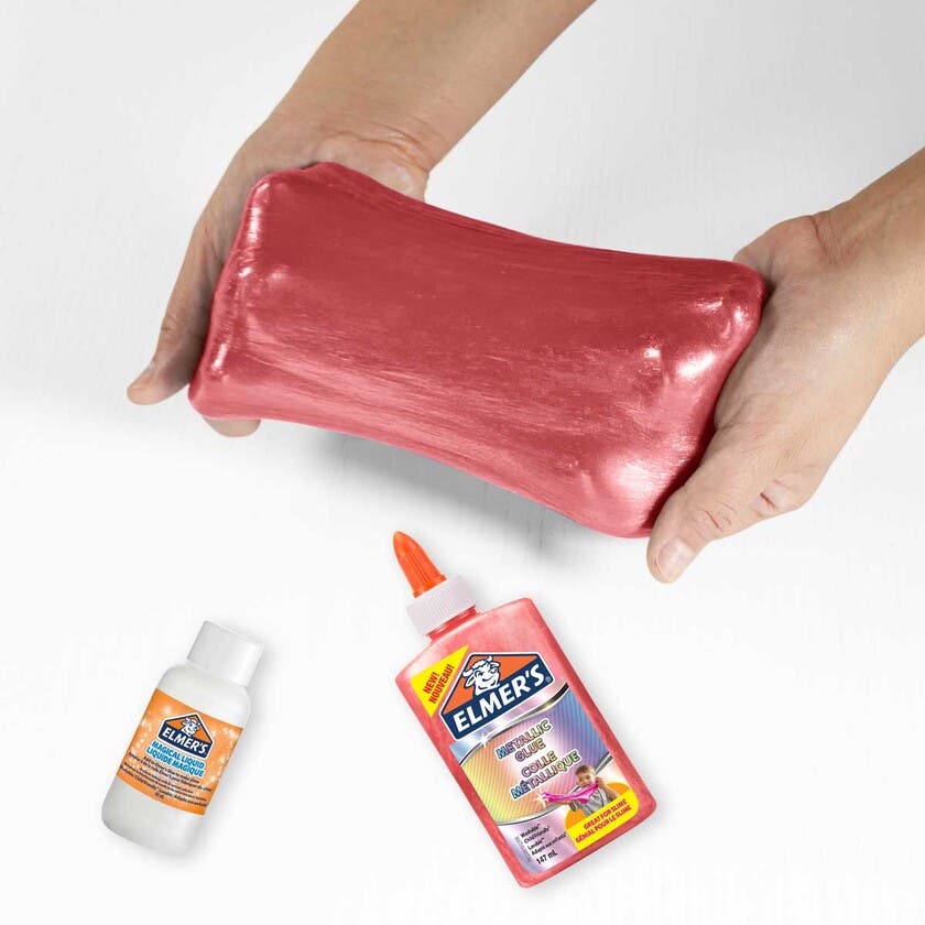 Elmer's 147 ml Metallisk flytende lim rosa