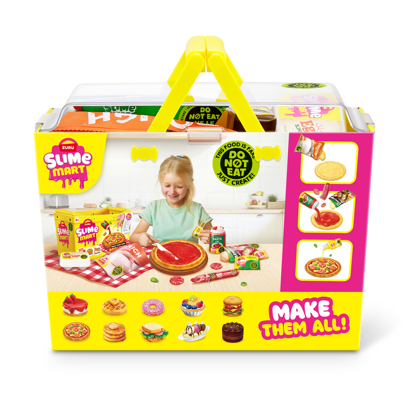 Slime Mart Small Shopping Basket Fast Food