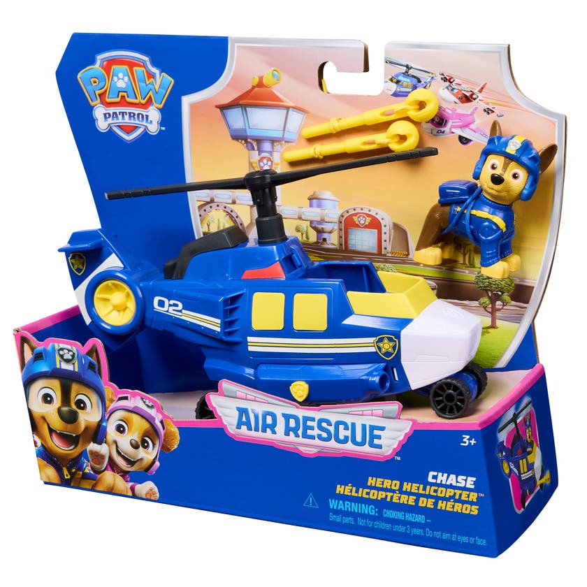 Paw Patrol, Air Rescue-tema kjøretøy, Chase