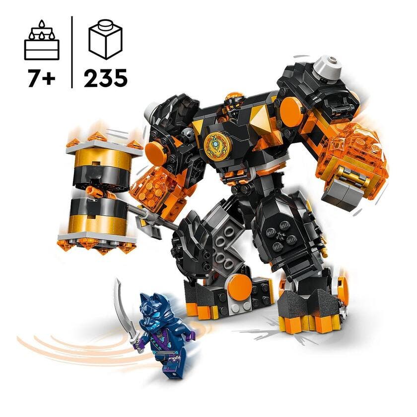LEGO NINJAGO 71806, Coles elementjordrobot