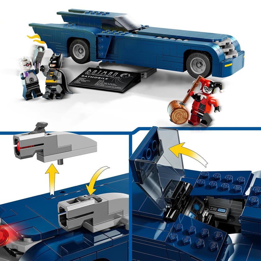 LEGO DC Batman 76274, Batman med Batmobile mot Harley Quinn og Mr. Freeze