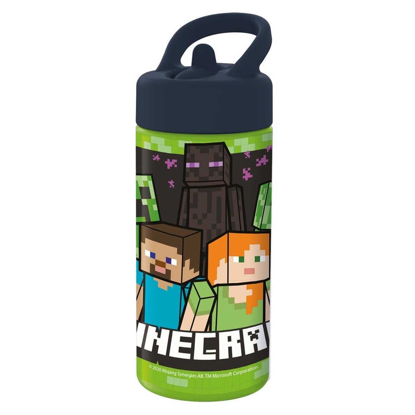 Minecraft Sipper Vannflaske, 410 ml