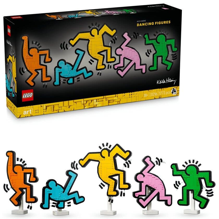 LEGO ART 31216, Keith Haring – Dansende figurer