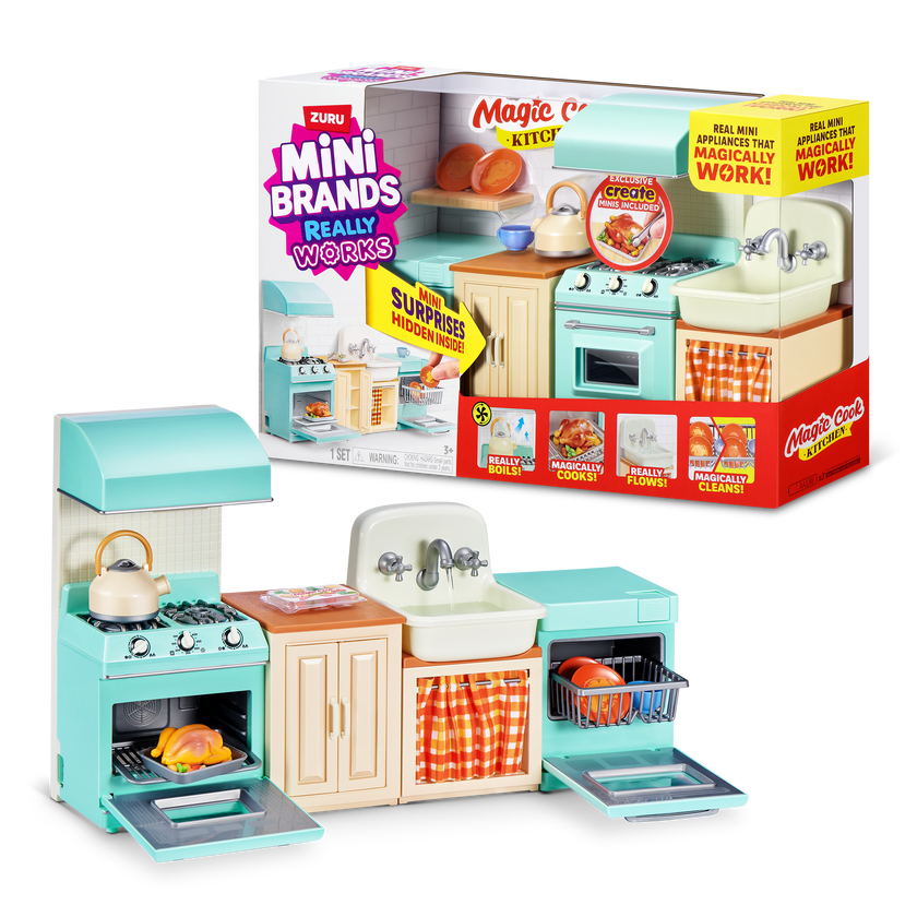 Mini Brands Magic Cook Kitchen - minilekekjøkken