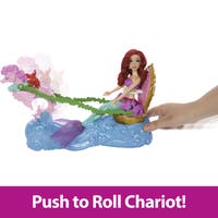 Disney Princess Ariel med vogn og sjøhest