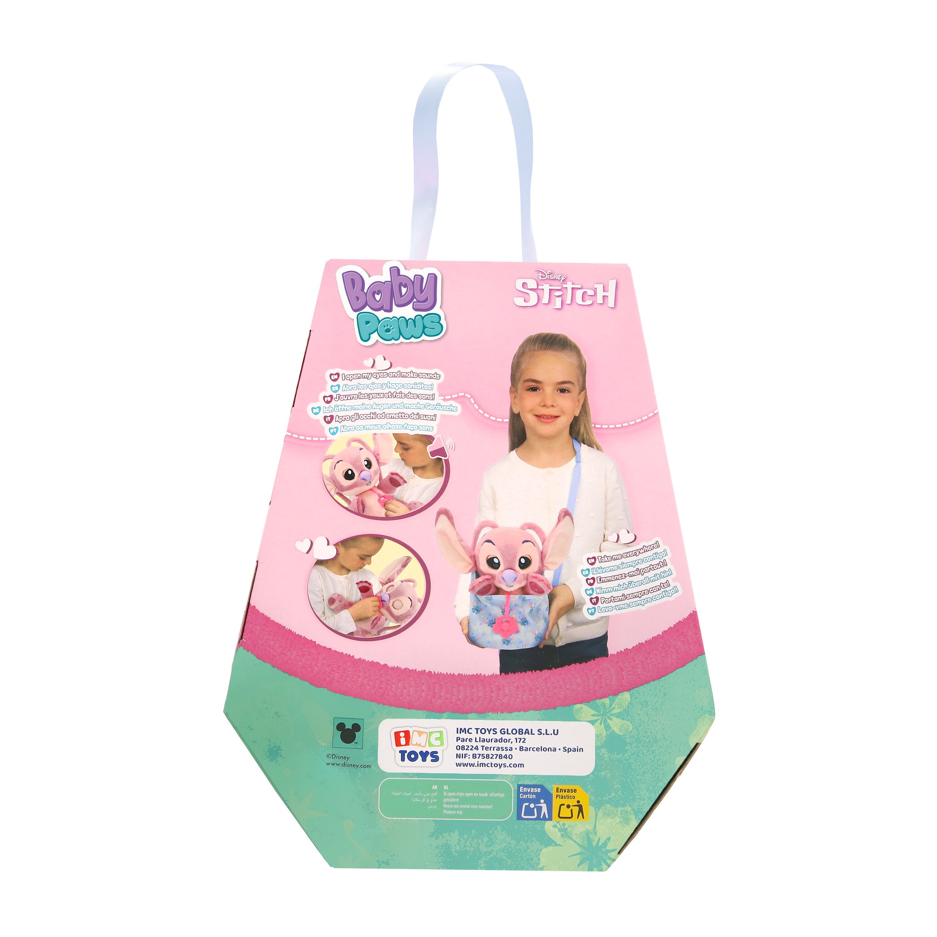 Baby Paws Disney Stitch interaktiv kosedyr