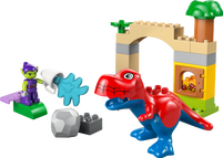 LEGO® DUPLO® │Marvel Dinosauren Spidey-Rex mot Green Goblin. Byggbar superheltleke for småbarn 10463