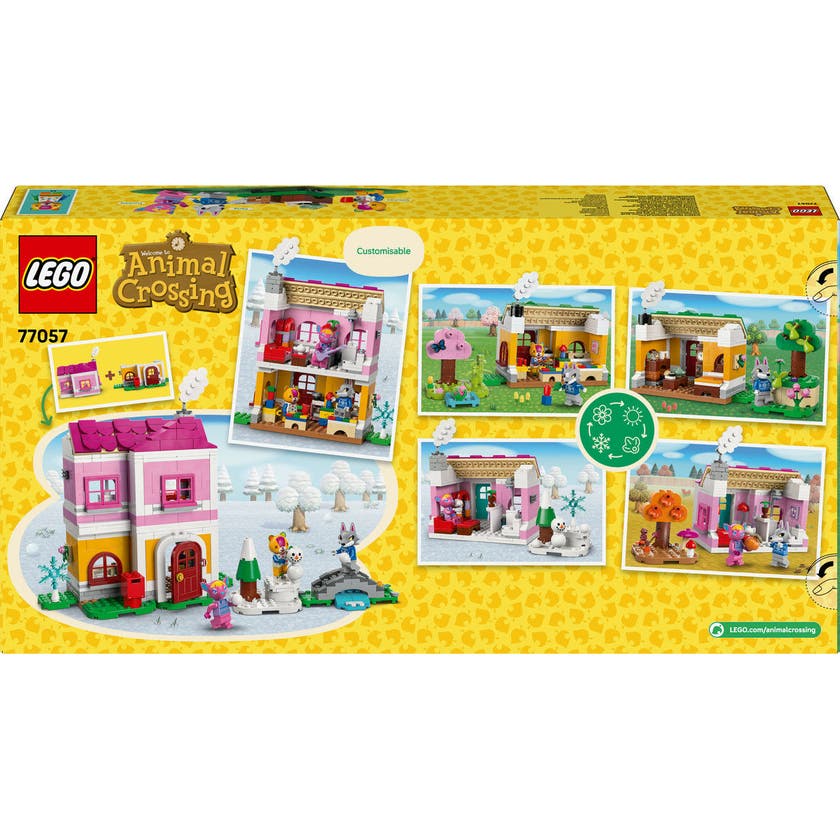 LEGO Animal Crossing 77057, Kreative hus: morsomme årstider