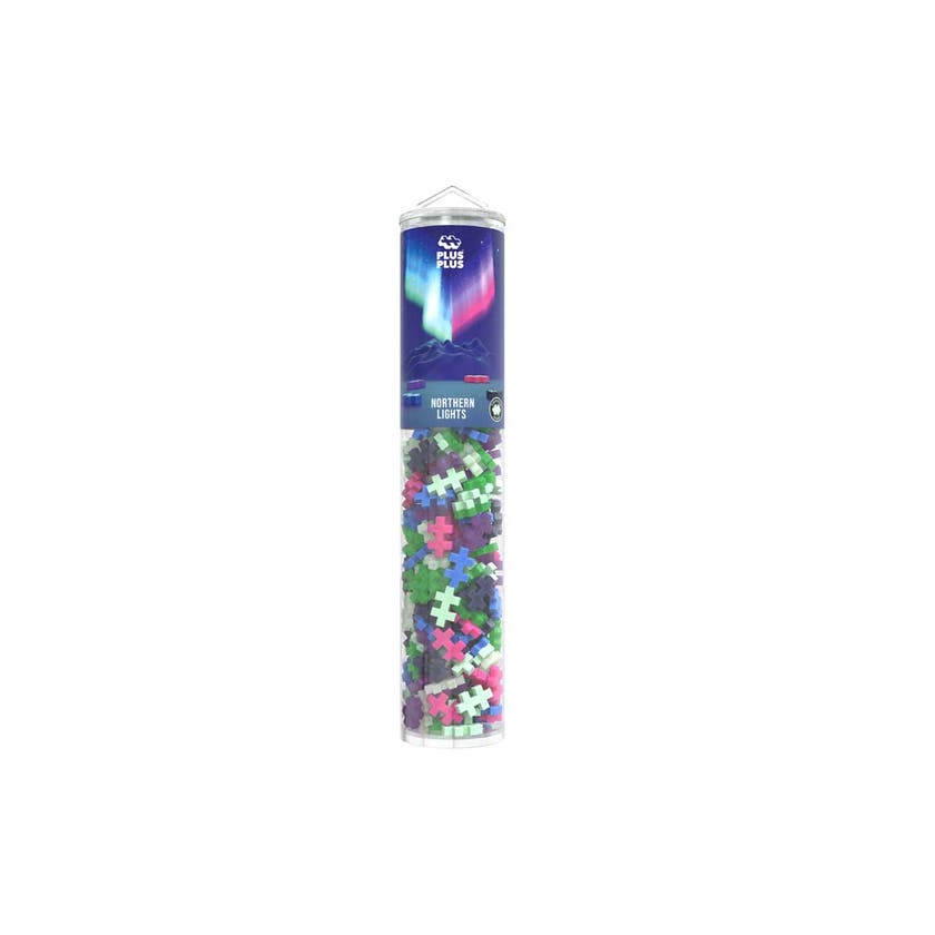 Plus-Plus Northern Lights mix / 240 stk Tube