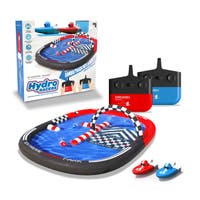 Sharper Image RC Hydro Park Racers med oppblåsbar pool