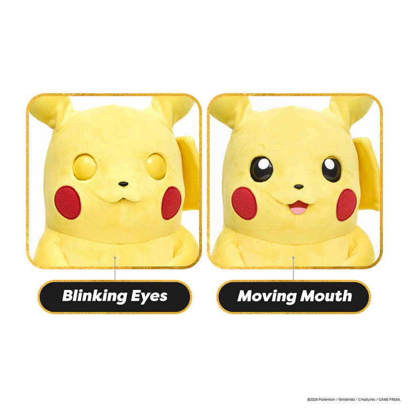 Puppetronic Real FX Pokemon Pikachu 40 cm