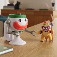 Super Mario 2 Movie Bowser Jr figur med Clown Car 13 cm