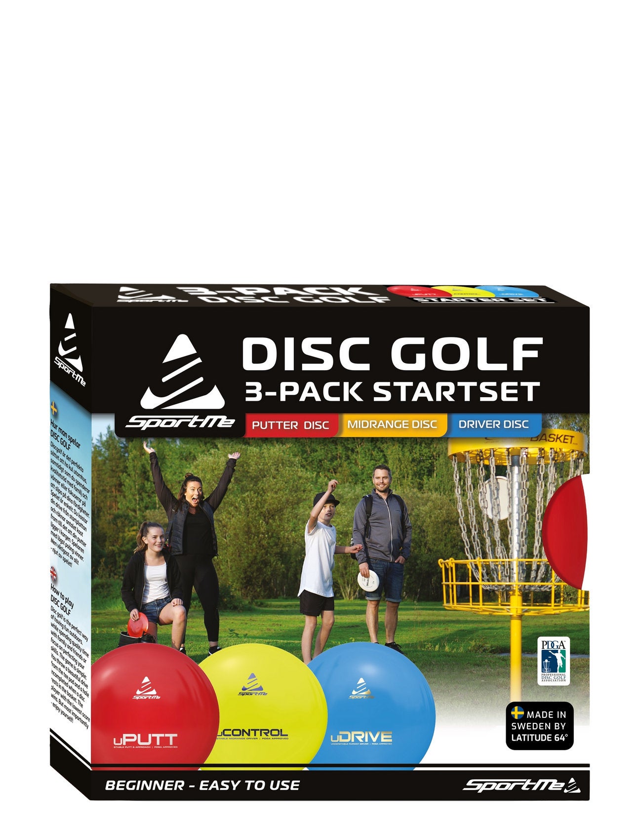 Mini Disc Golf Kurvsett