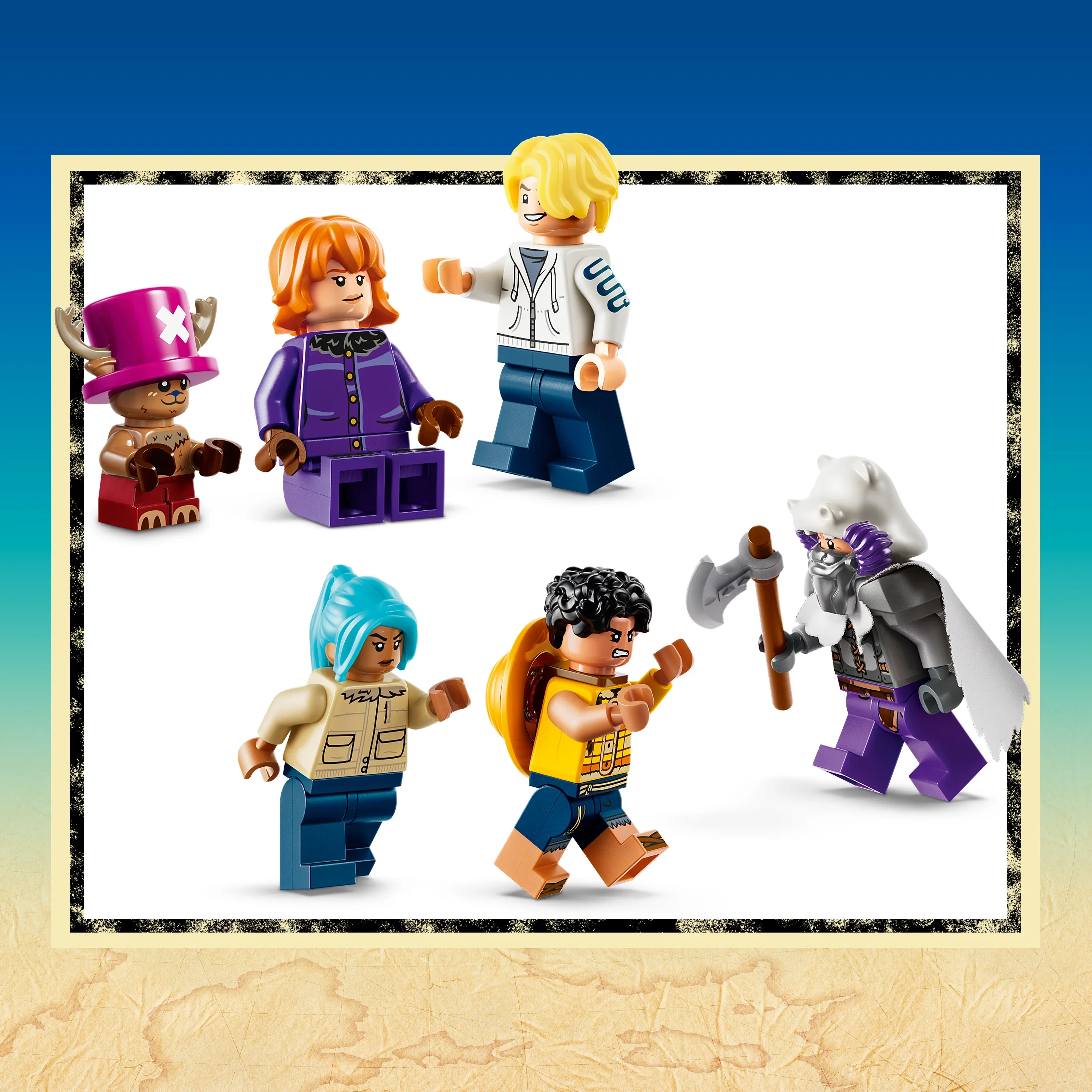 LEGO® ONE PIECE 75645, Kamp ved Drum-slottet