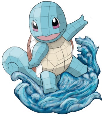 4D Puzzles Pokemon 30 cm - Squirtle