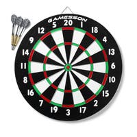 Gamesson Darttavle, papir tavle, inkludert 2 sett med 3 pile