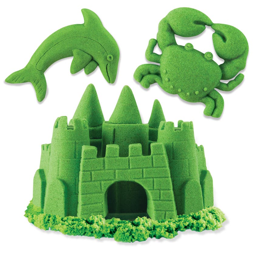Kinetic Sand fargepakke 0,9 kg – blå, grønn eller lilla
