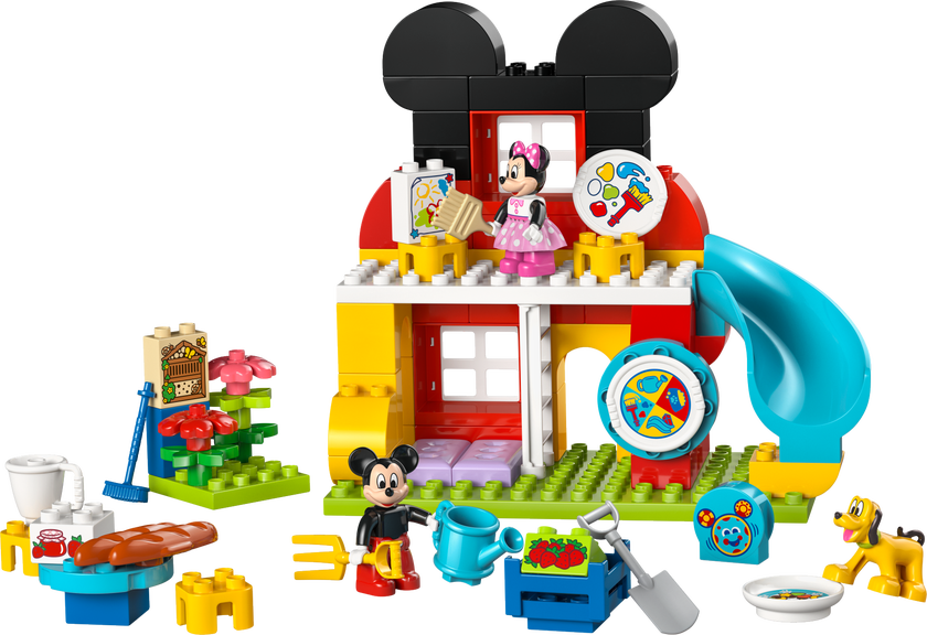 LEGO® DUPLO® │Disney Mikkes Klubbhus med Minni og Pluto, småbarnsleke 10465