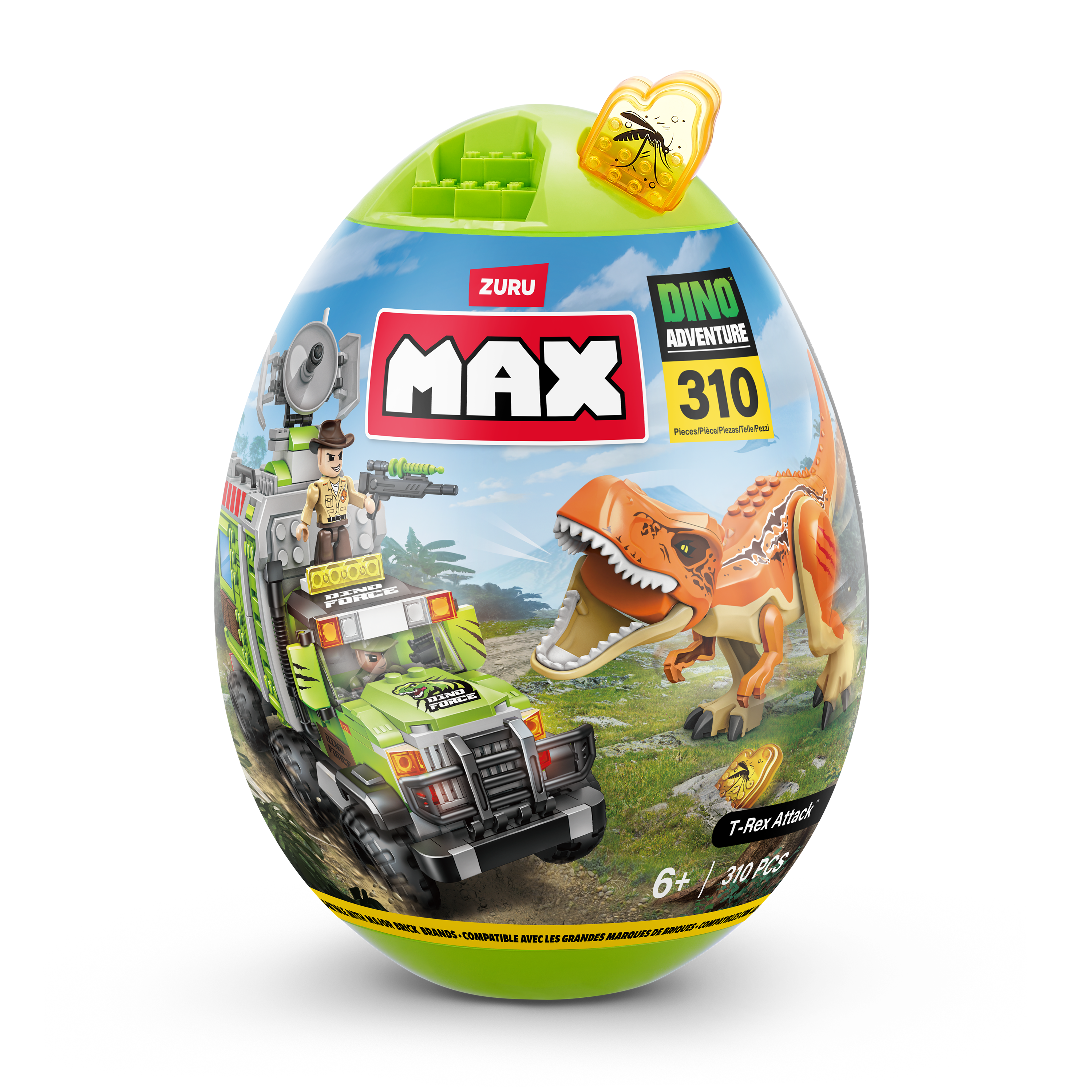 ZURU Max, Dino Adventure 310 deler