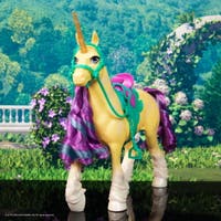 Unicorn Academy, Motedukke Unicorn 28 Cm, Leaf