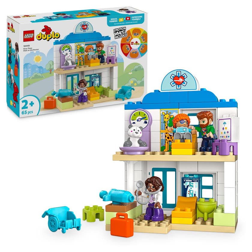 LEGO DUPLO Town 10449, Første gang: Besøke legen