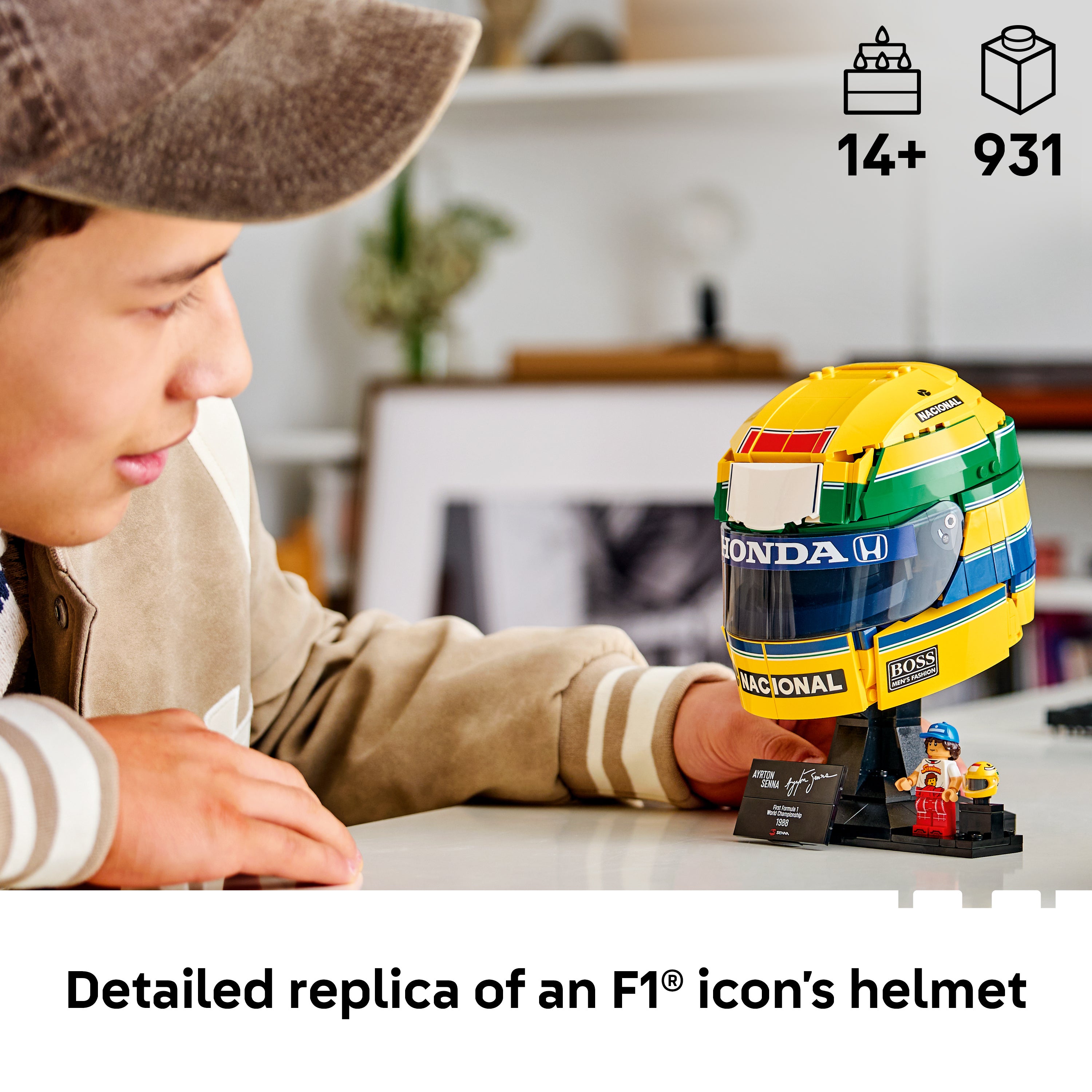 LEGO® Editions Ayrton Sennas hjelm 43024