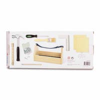 Snekkerkasse med verktøy