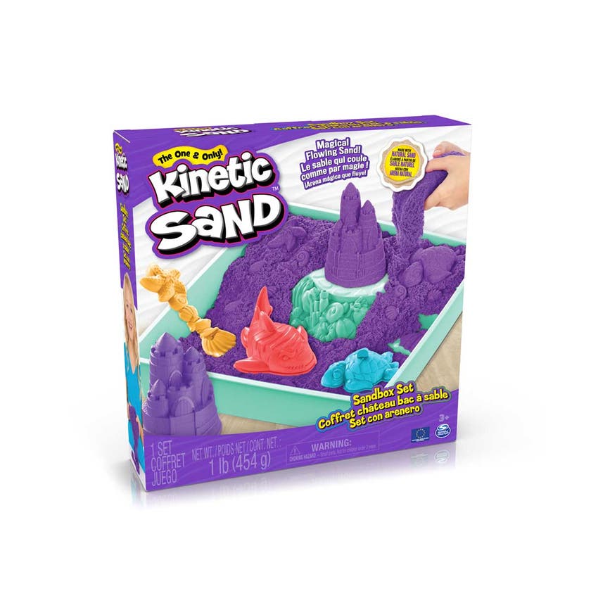 Kinetic Sand, Sandkassesett – lilla