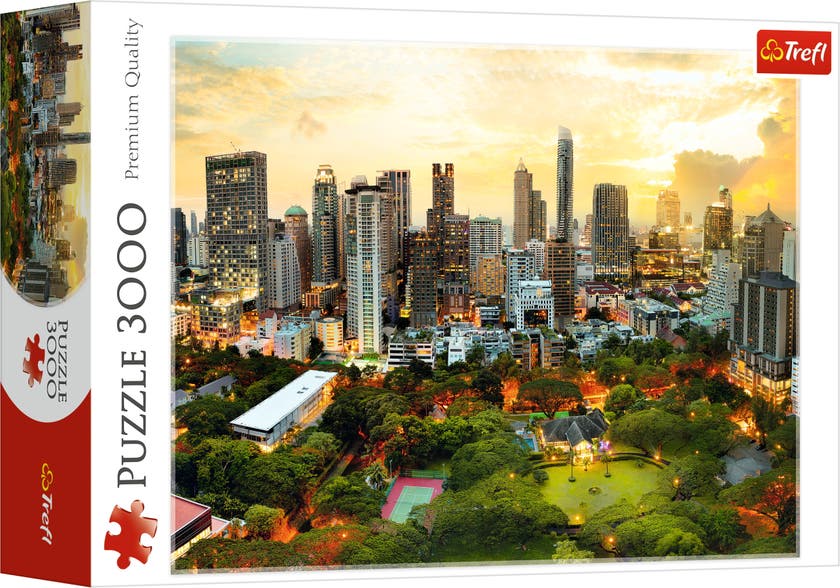 Trefl Sunset in Bangkok puslespill, 3000 deler