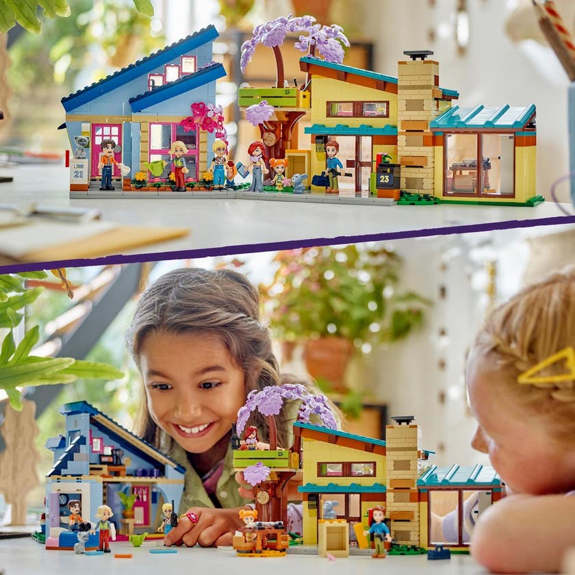 LEGO Friends 42620, Ollys og Paisleys familiehus