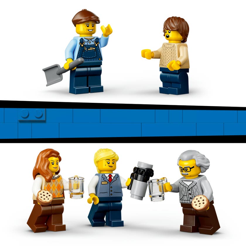 LEGO® City Gammeldags damptog. Lekebyggesett 60511