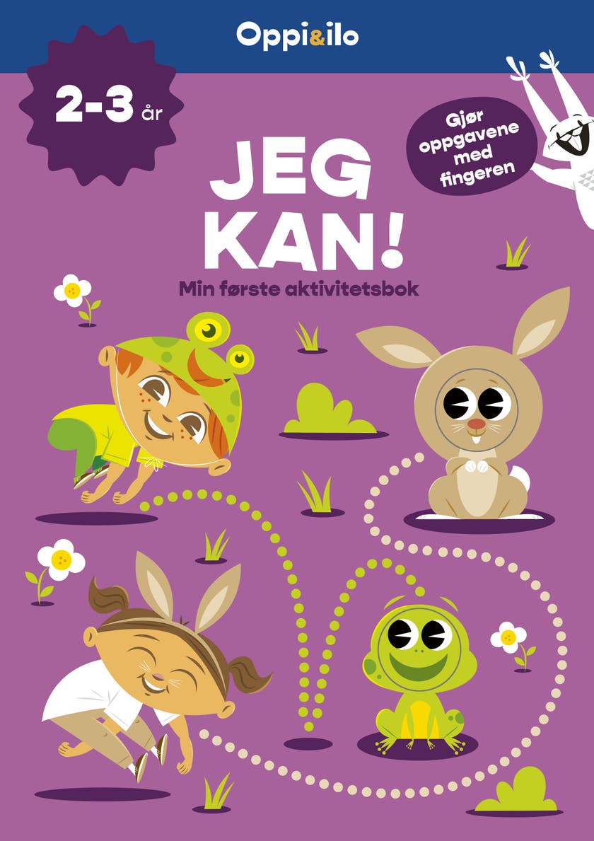 Jeg kan! – aktivitetsbok 2–3 år NO