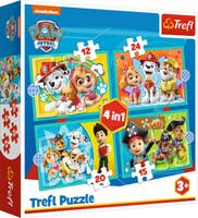 Trefl Paw Patrol puslespill 4 i 1